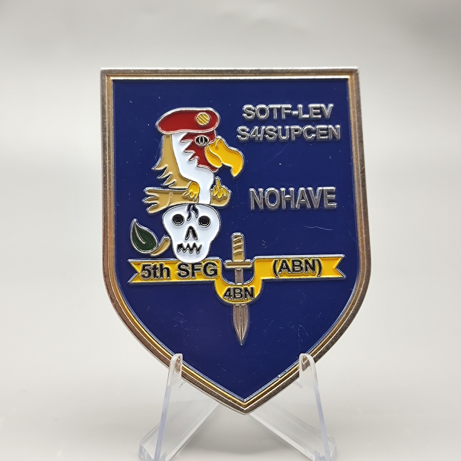 NEW 5th Sfg 4bn (Abn) Challenge Coin