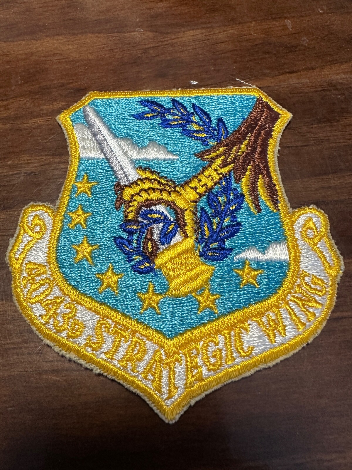 Vintage USAF 4043rd Strategic Wing Patch - Wright Patterson AFB