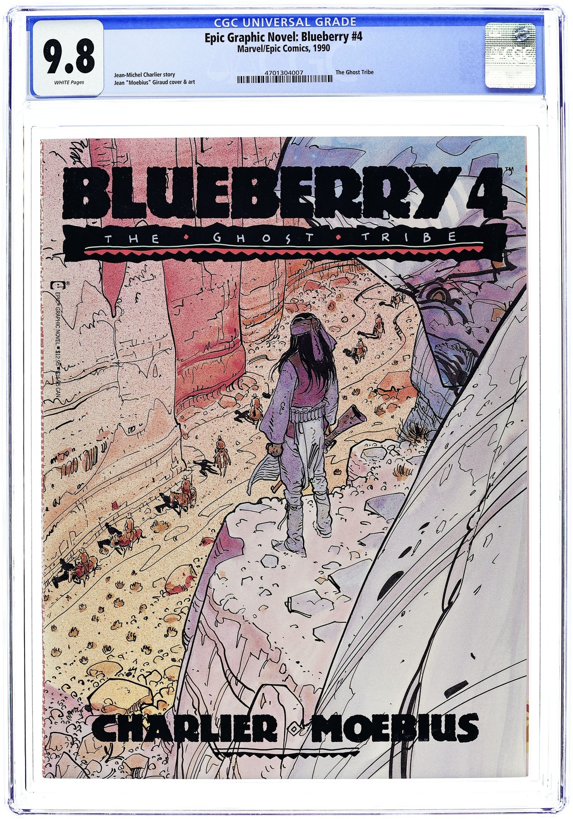 Blueberry GN #4-1ST CGC 9.8 1990 4701304007