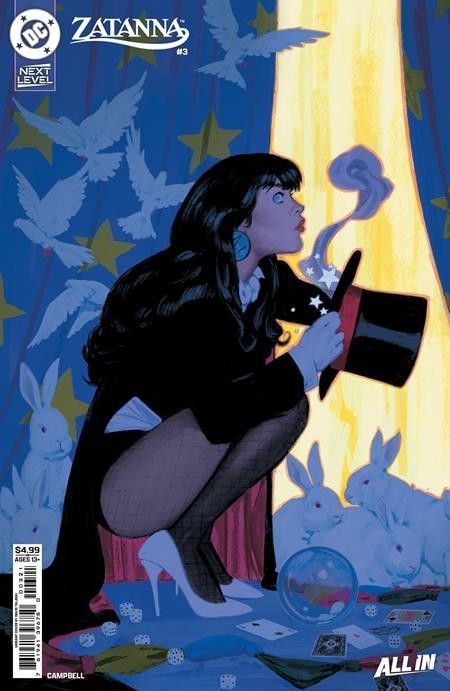 ZATANNA #3 - DAVID TALASKI COVER B ZATANNA #3 - DAVID TALASKI COVER B