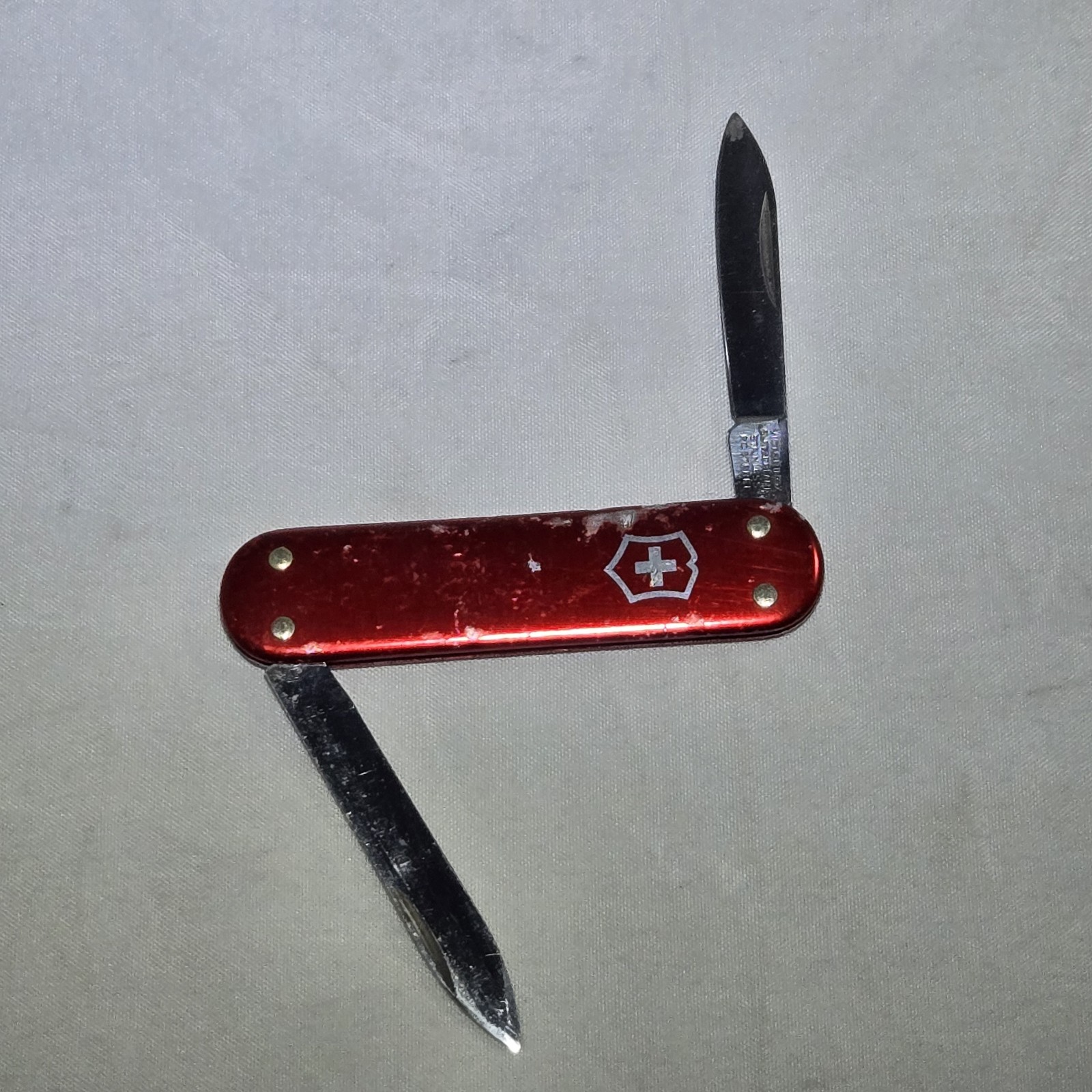 Victorinox Ambassador Swiss Army knife Red Used Victoria Rostfrei 70s