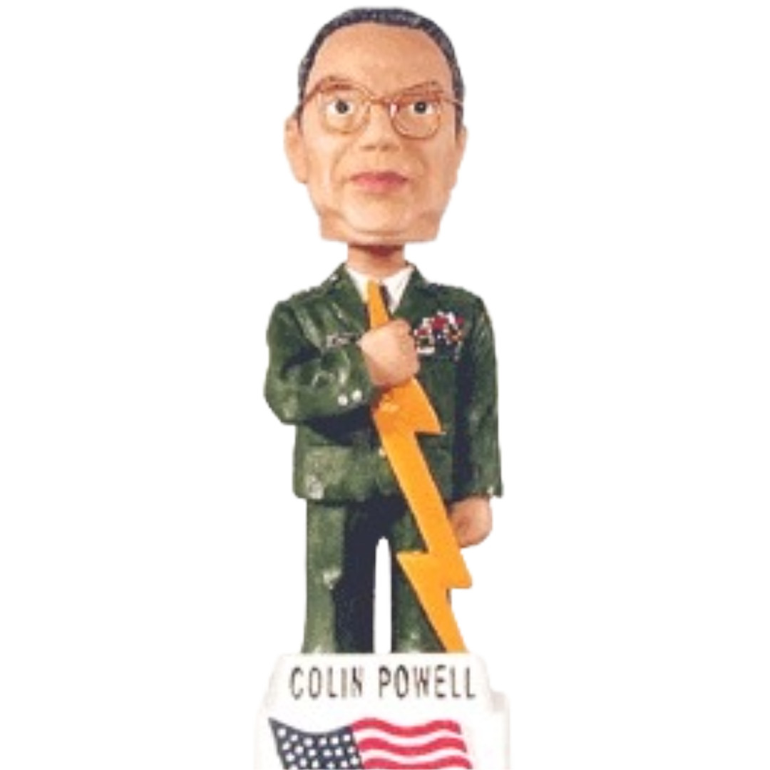 Albert's Gifts Colin Powell Bobble Head