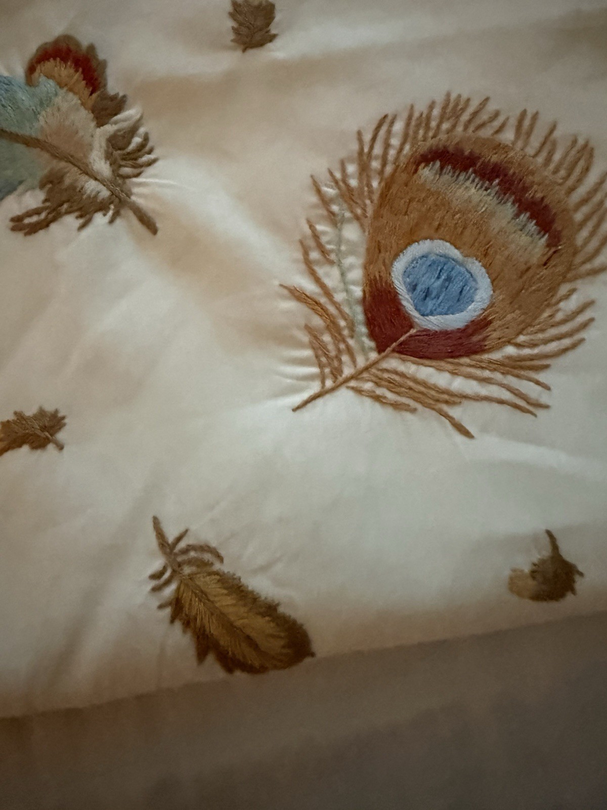 Sferra Queen Flat Hand Embroidered Sheet Vintage Unused Made In Italy Sferra Queen Flat Hand Embroidered Sheet Vintage Unused Made In Italy