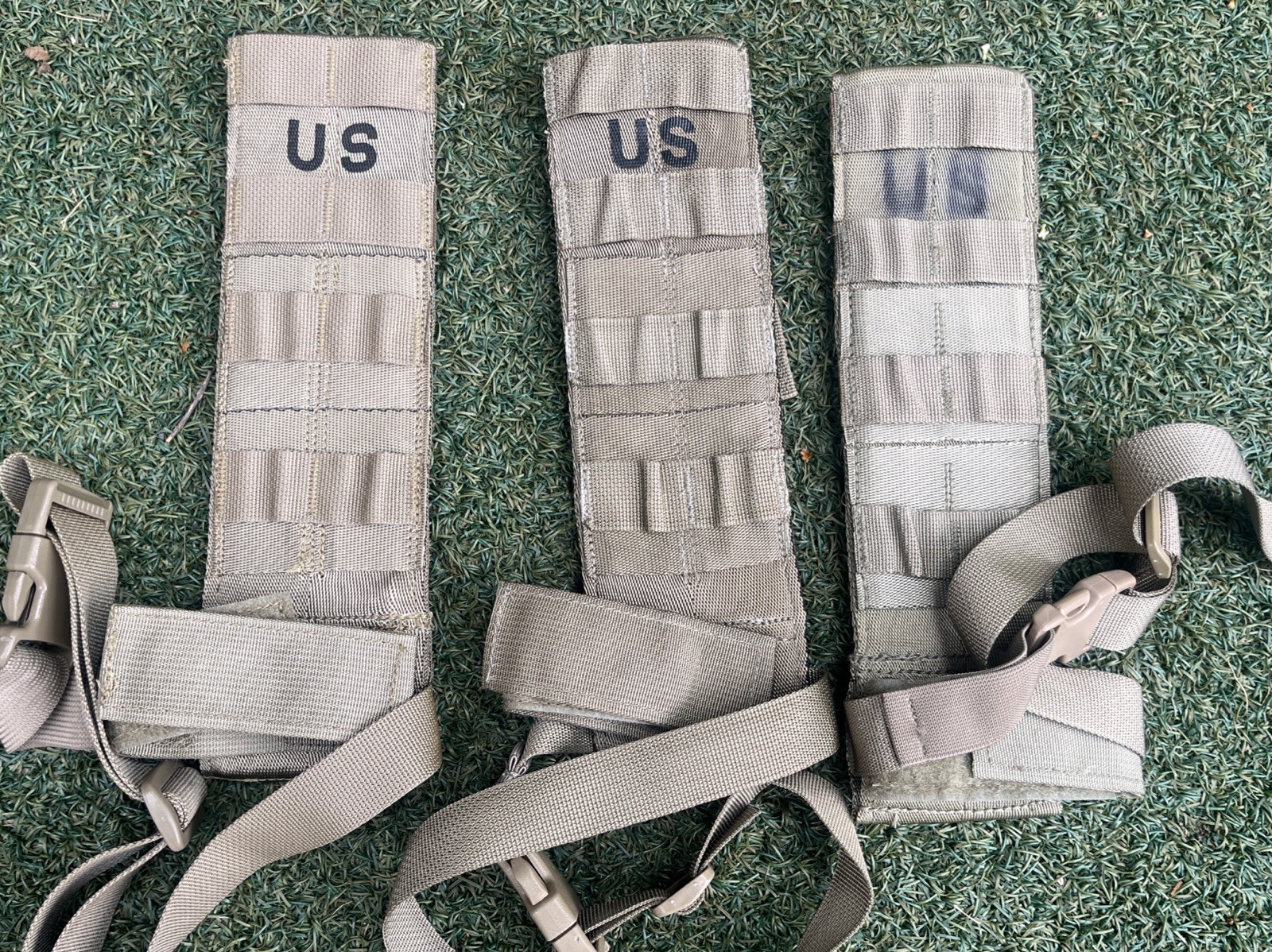 3 US Military MOLLE II Holster Leg Extender Extensions