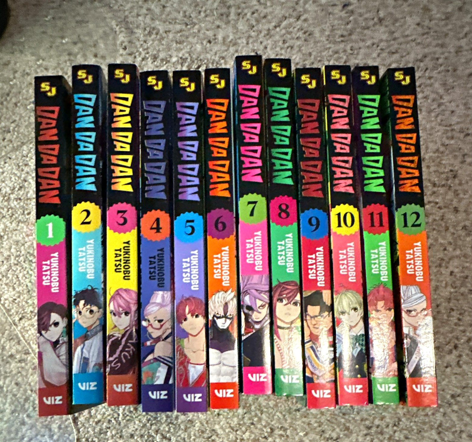 Dandadan Manga Comic Book Lot Vol 1-12 by Yukinobu Tatsu VIZ Dandadan Manga Comic Book Lot Vol 1-12 by Yukinobu Tatsu VIZ