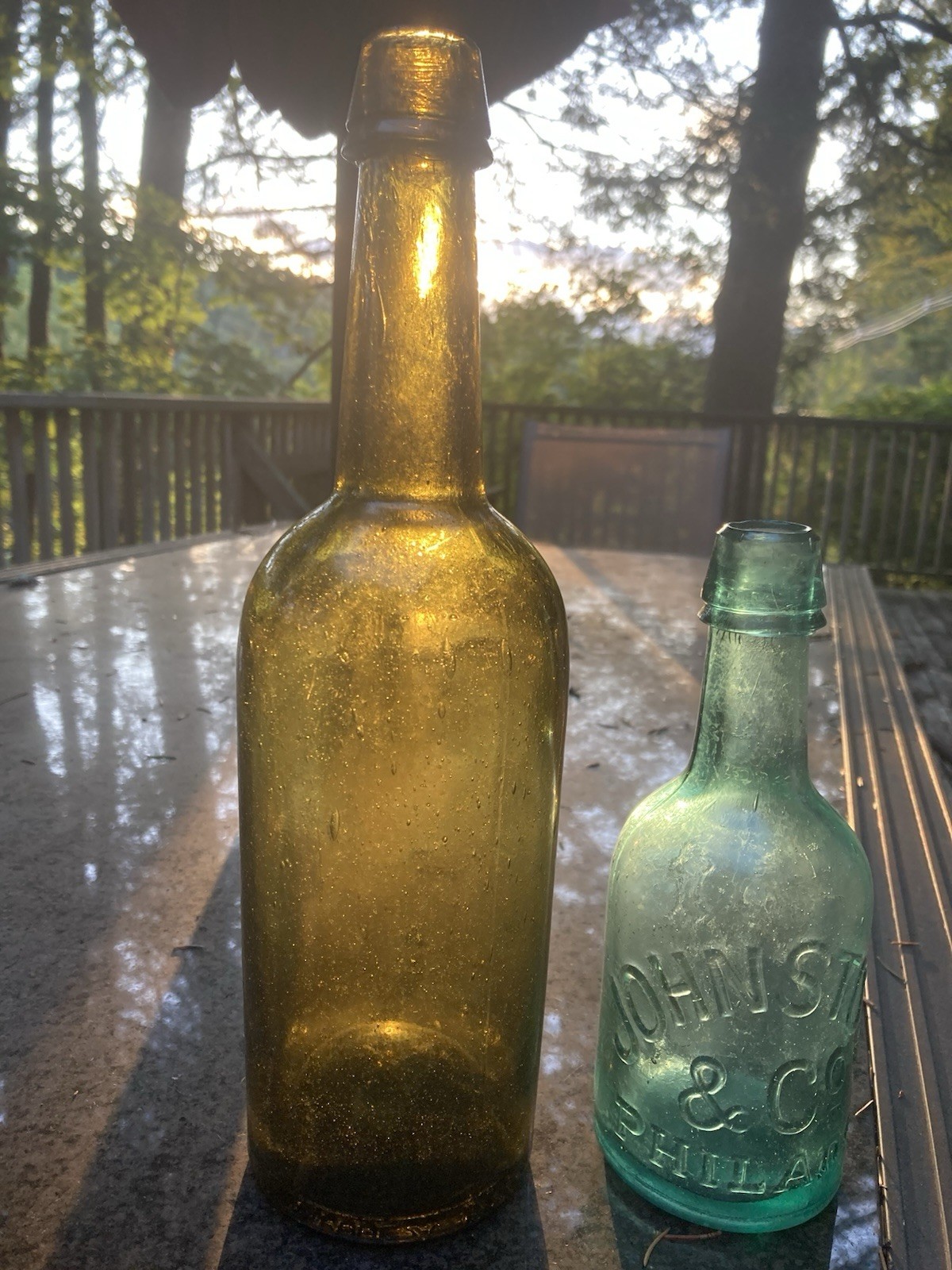 Antique Bottle Lot 1800s Whiskey Soda Iron Pontil READ Antique Bottle Lot 1800s Whiskey Soda Iron Pontil READ
