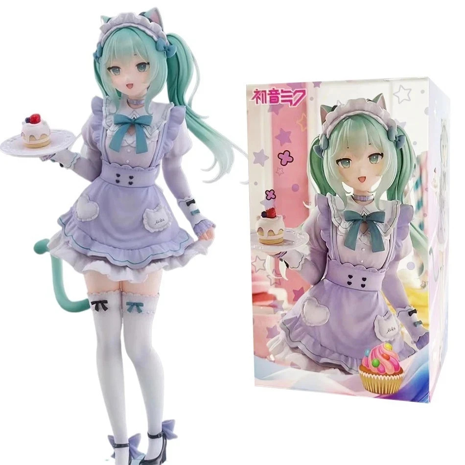 18CM Hatsune Miku Cat Eat Ver PVC Anime Figure – Premium Collectible Model Statu 18CM Hatsune Miku Cat Eat Ver PVC Anime Figure – Premium Collectible Model Statu