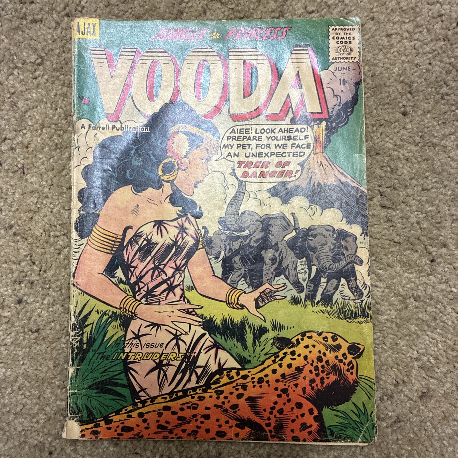 VOODA #21 Matt Baker Cover and Art Late Golden Age VOODA #21 Matt Baker Cover and Art Late Golden Age