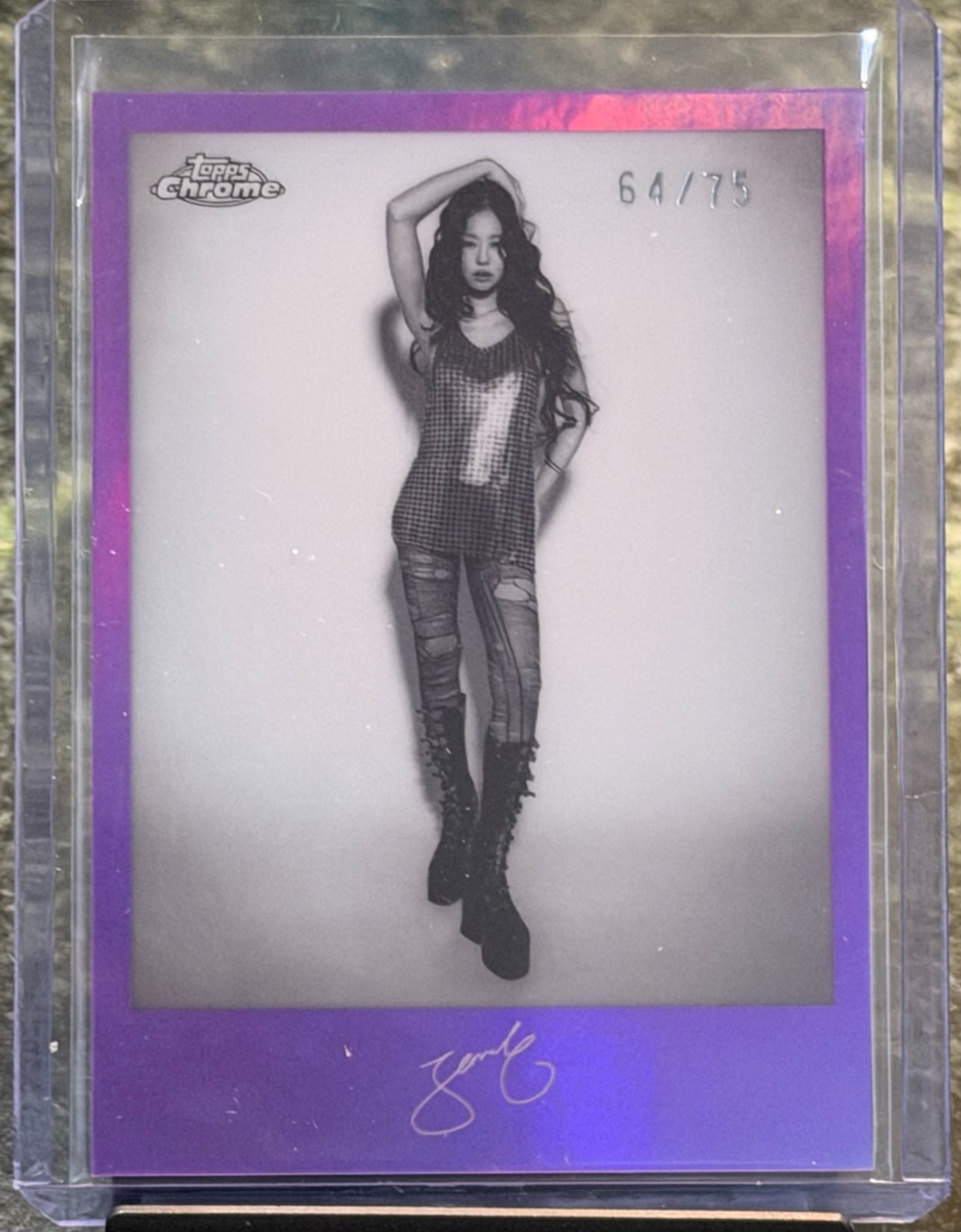2026 Topps Chrome x Jennie Purple Refractor #MM2 64/75