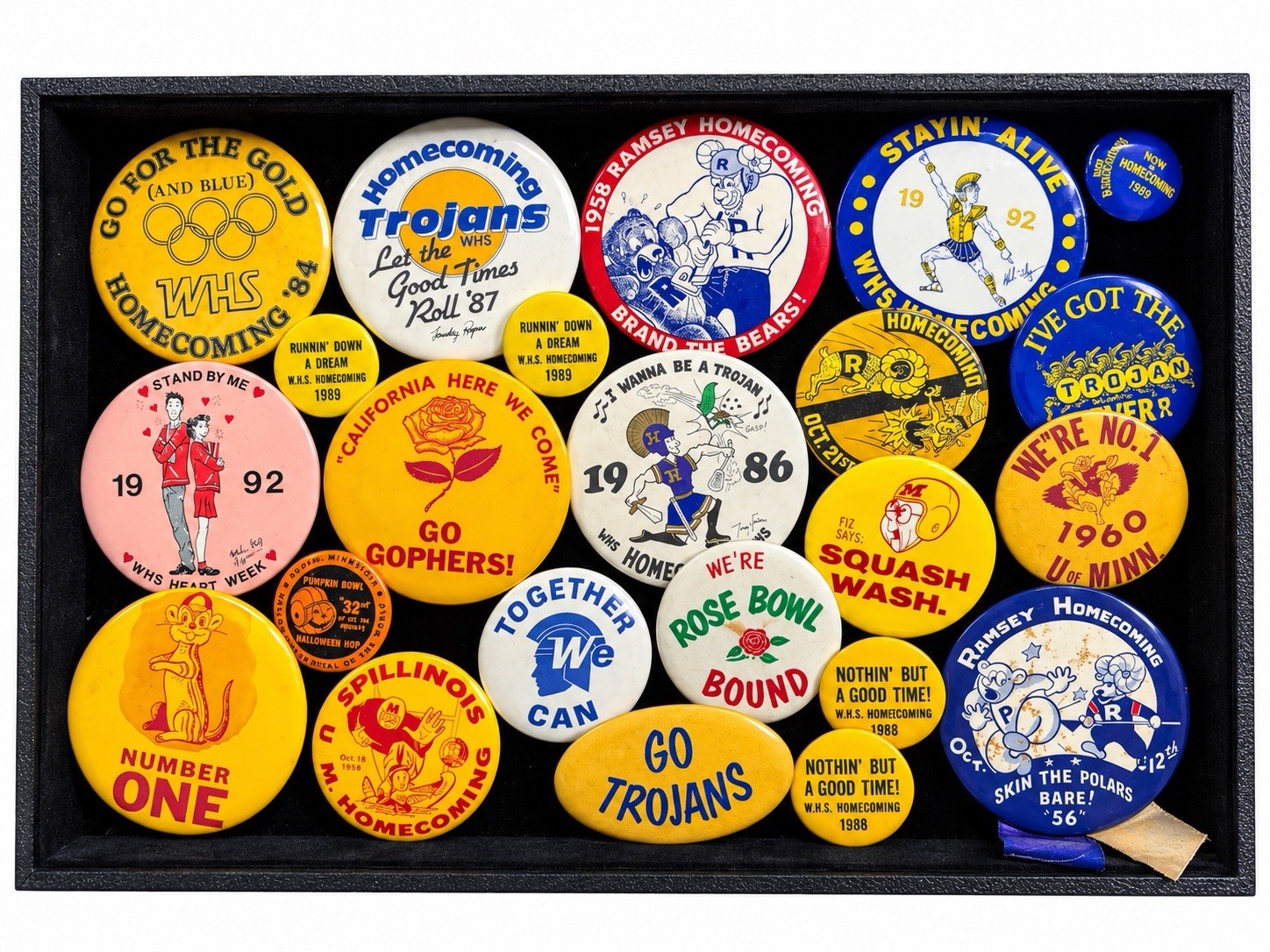 Over $500 Collector Value Huge Lot of School Pins Over $500 Collector Value Huge Lot of School Pins