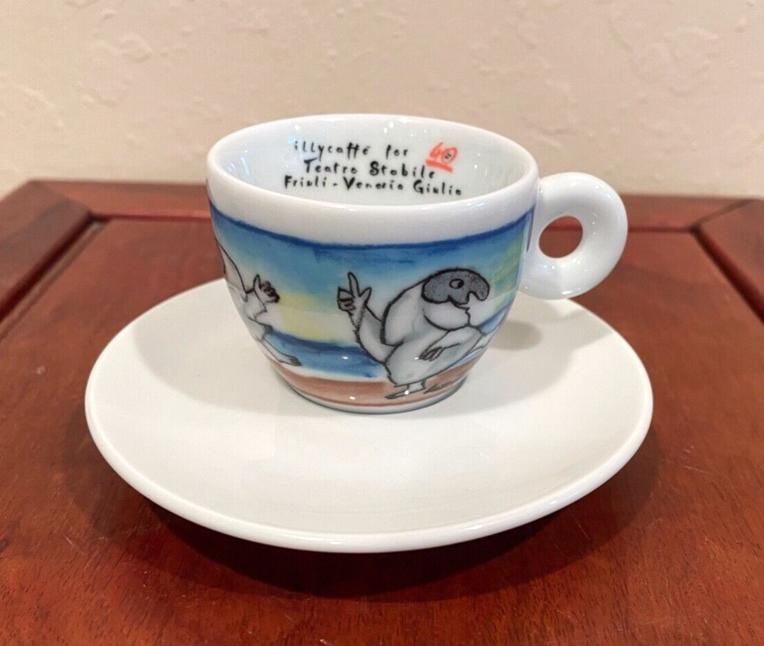 Illy Collection 1995 Teatro - Emanuele Luzzati “Pulcinella” Super Rare