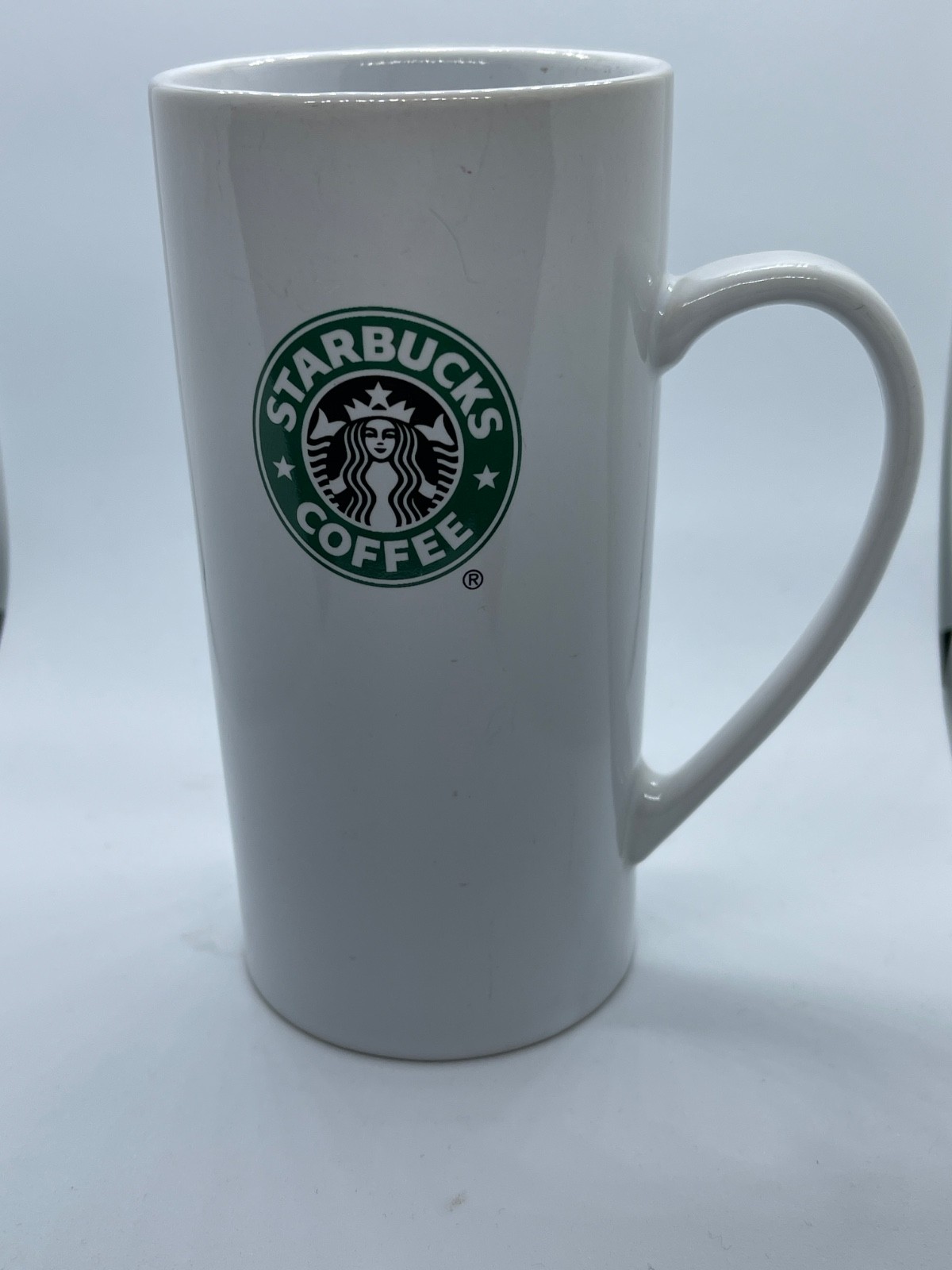 Starbucks 2008 Tall Skinny Latte Mug Coffee Cup 14oz mermaid Logo