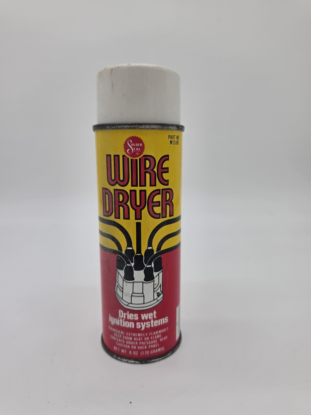 Vintage 1970s-80s Solder Seal Old Stock Aerosol Spray Wire Dryer Automotive