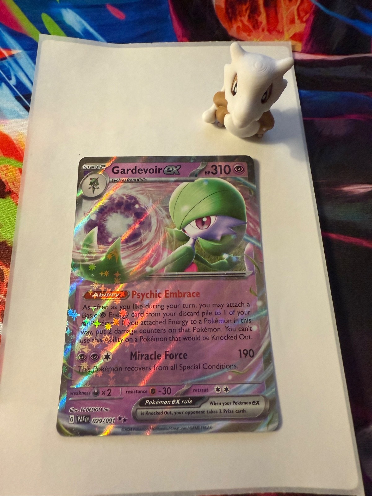 Gardevoir EX 029/091 Double Rare Paldean Fates