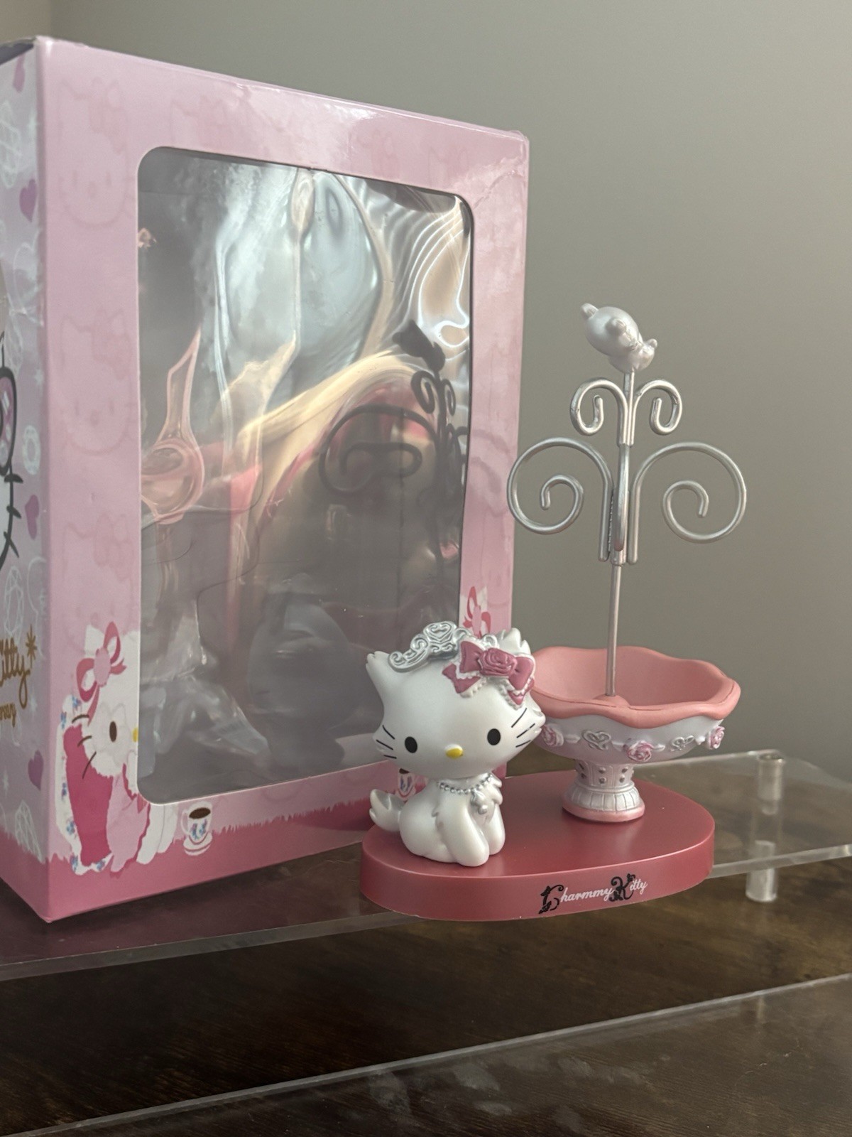 Sanrio Charmmy Kitty Hello Kitty Figurine Boxed Plastic 2004 Cartoon Character Sanrio Charmmy Kitty Hello Kitty Figurine Boxed Plastic 2004 Cartoon Character
