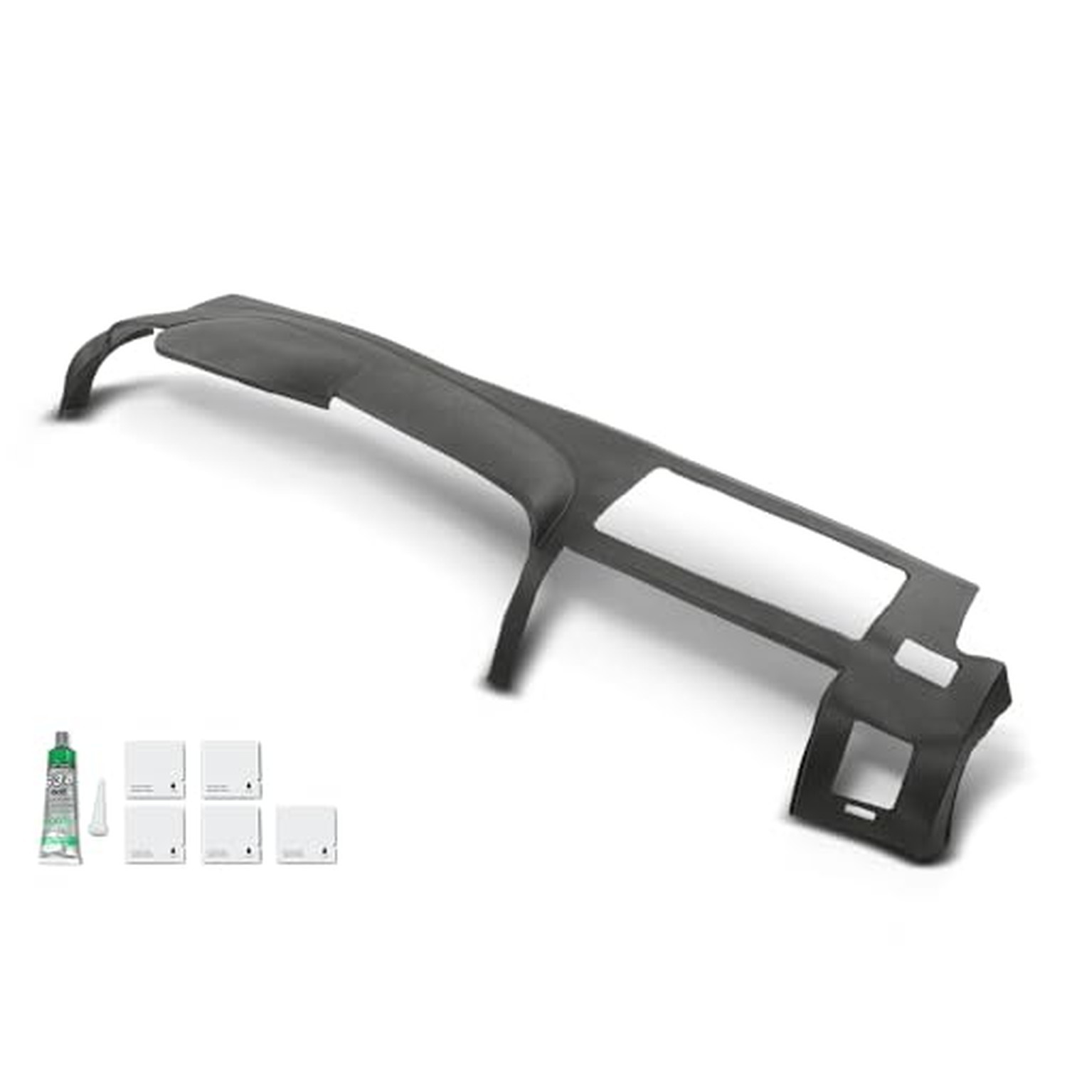 PIT66 Gray TPE Dash Bezel Cover Fit Chevy Silverado GMC Sierra 2007-2013 PIT66 Gray TPE Dash Bezel Cover Fit Chevy Silverado GMC Sierra 2007-2013