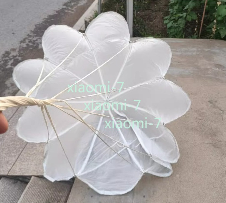 1pc Aerospace Vintage Military Supply Drop Parachute Diameter 1.7m/5.58Ft 1pc Aerospace Vintage Military Supply Drop Parachute Diameter 1.7m/5.58Ft