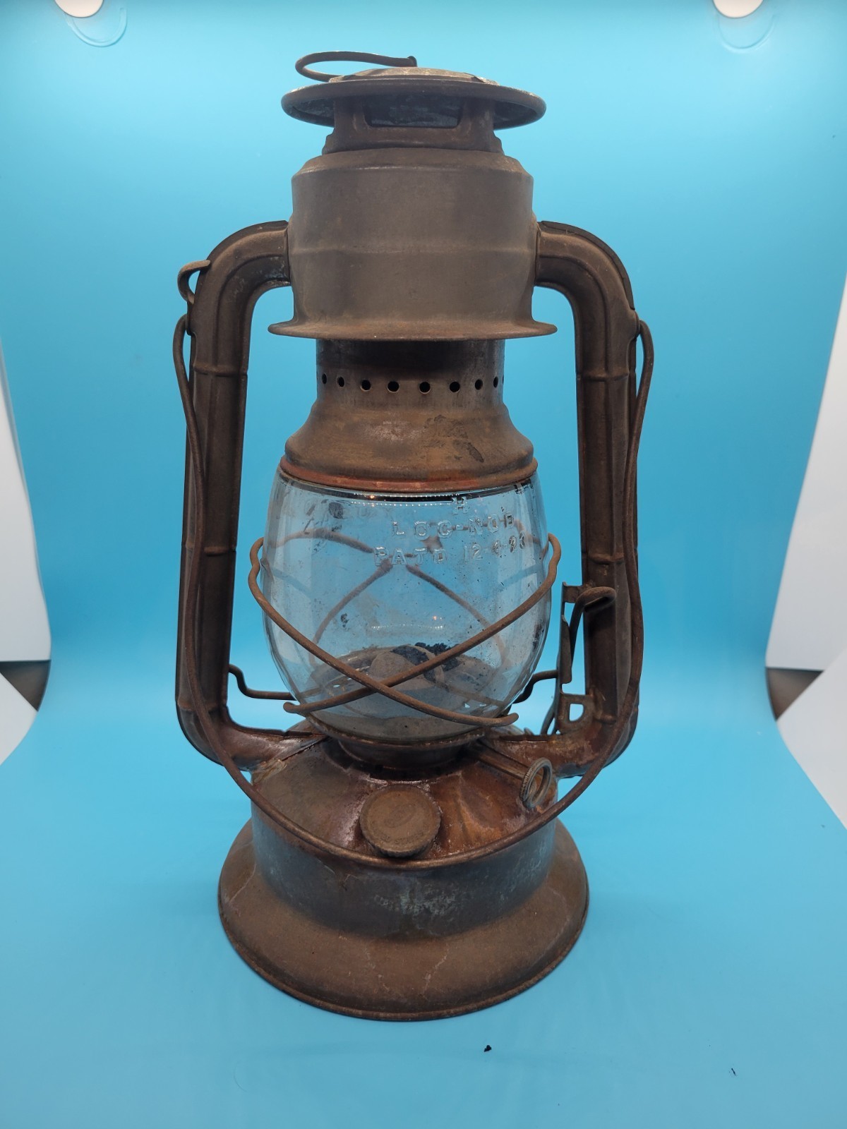 Antique Dietz Little Wizard Lantern c.1920s-1930s Loc-Nob Globe