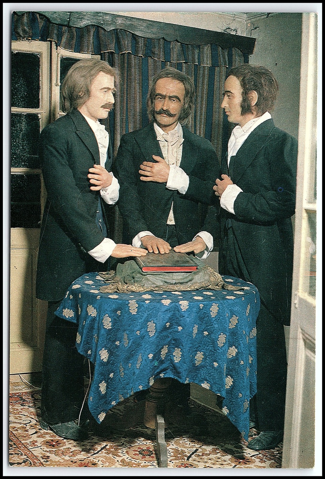 Greece Ioannina Paul Vrellis Wax Museum Philiki Etaireia Oath 1814 Chrom... K115 Greece Ioannina Paul Vrellis Wax Museum Philiki Etaireia Oath 1814 Chrom... K115
