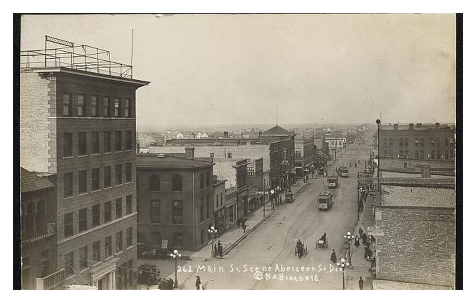 Aberdeen South Dakota Main Street Standard Postcard Aberdeen South Dakota Main Street Standard Postcard
