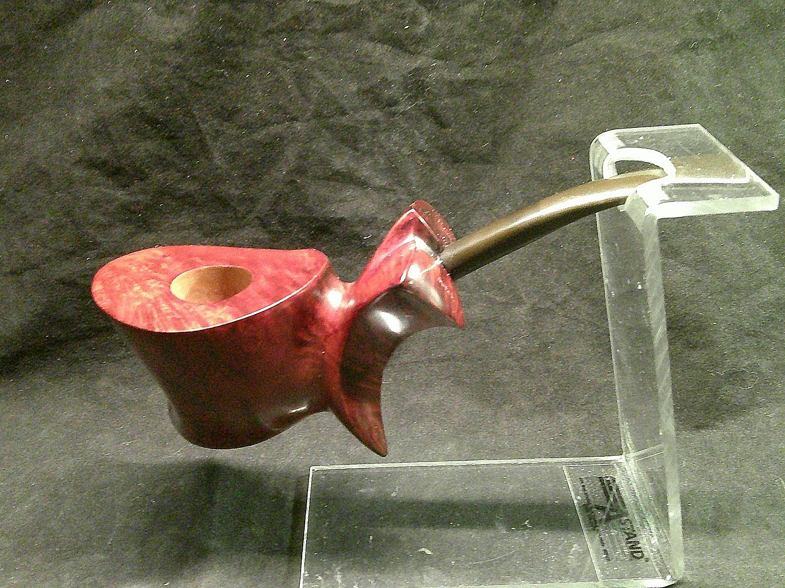 ✔️ NEW HANDMADE ONE-OF-A-KIND FREEFORM BRIAR BURLED PIPE 7