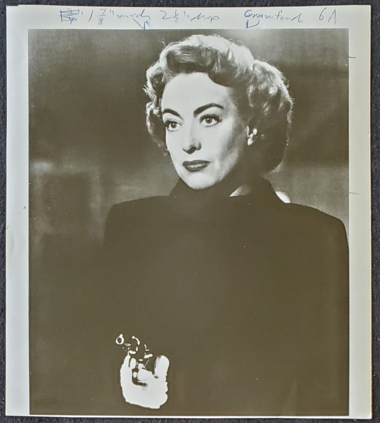 1979 Joan Crawford Hollywood 8x9 PR Photograph