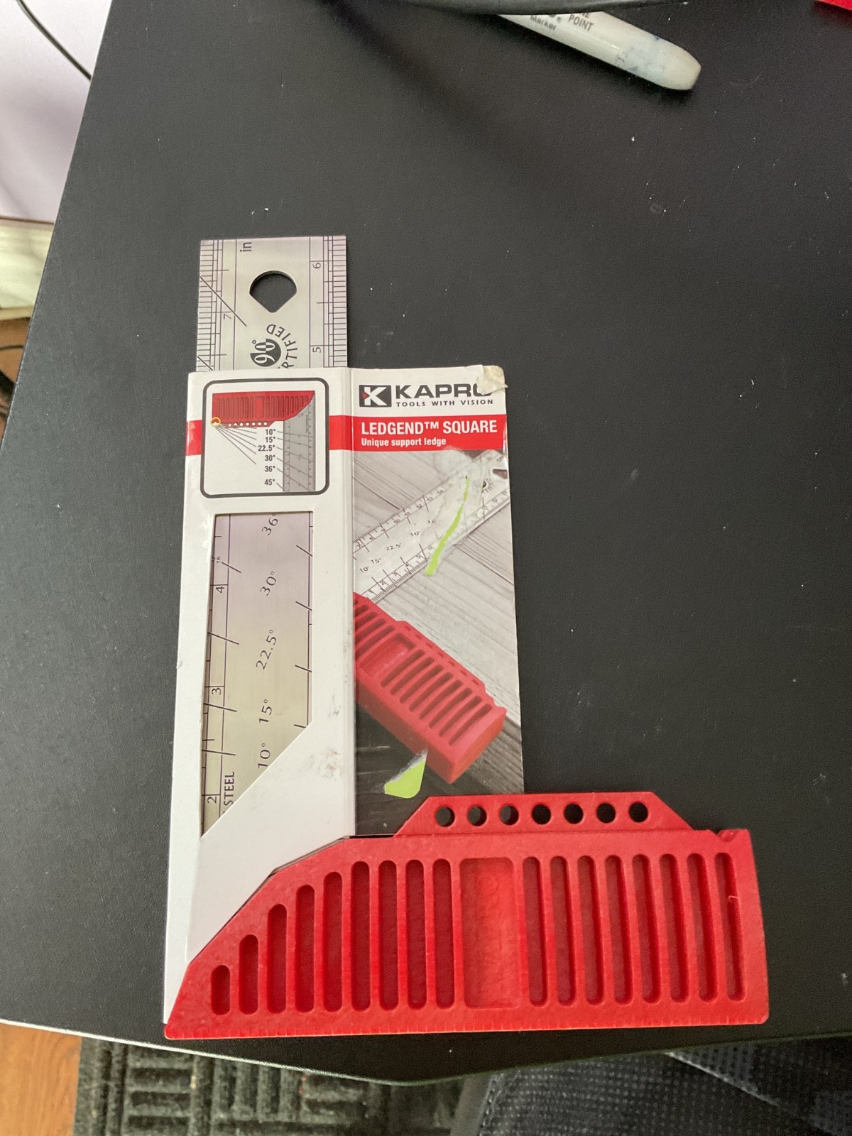 Kapro Ledgend Square 309-8” 90 Degree Right Angle Stainless Steel Blade (SSM-81)