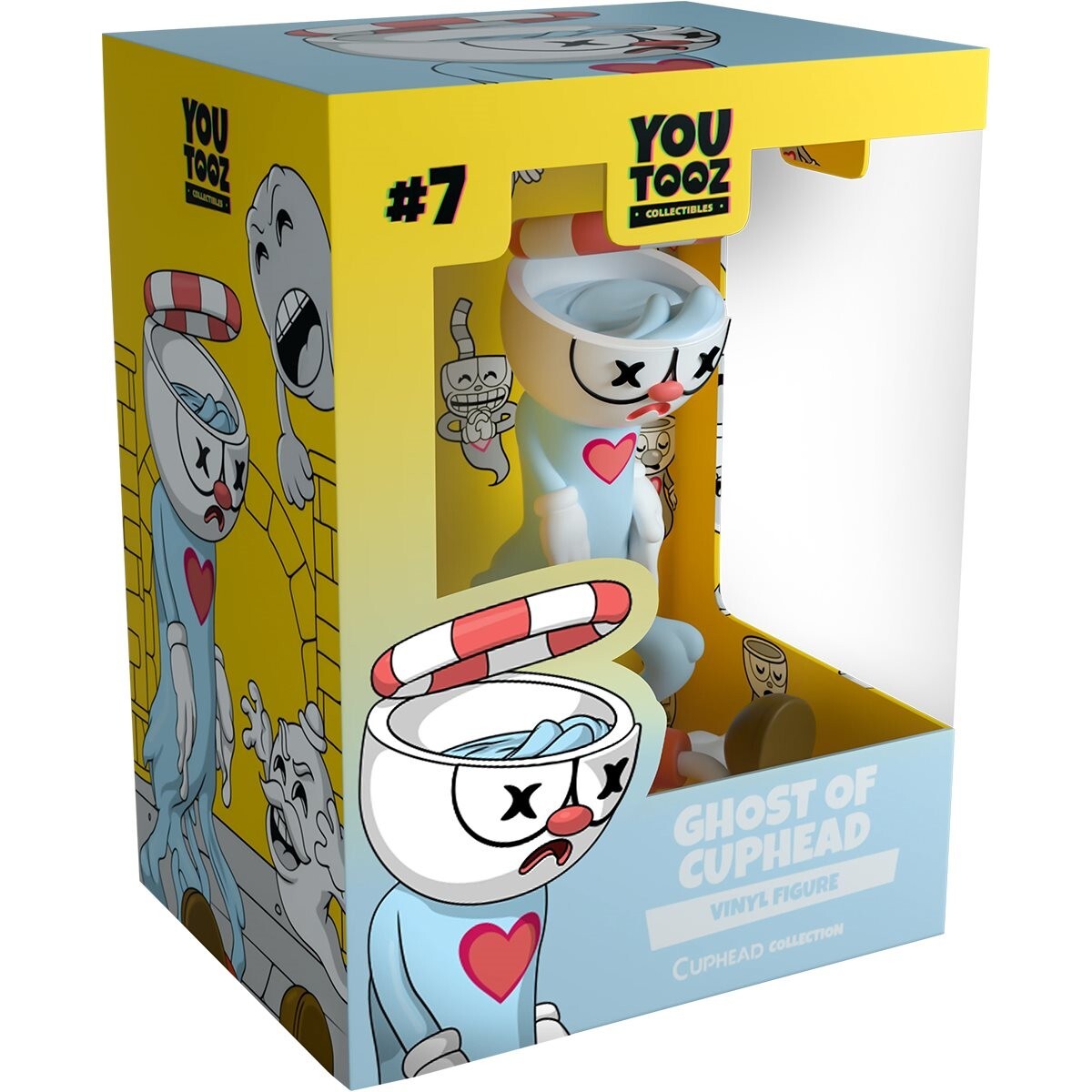 Youtooz: Cuphead Collection - Ghost of Cuphead Vinyl Figure #7 Youtooz: Cuphead Collection - Ghost of Cuphead Vinyl Figure #7