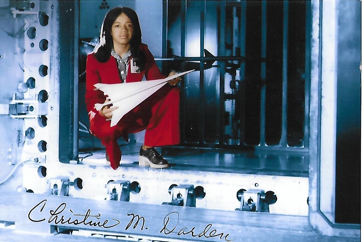 Christine Darden signed 4x6 photo GPS Supersonic Boom NASA RARE COA LOOK
