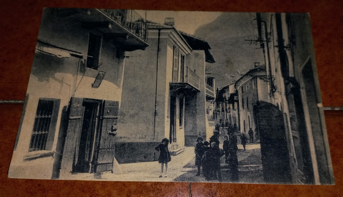 Closed Postcard of St. San Michele Via Moncenisio FP NVG 1930 Turin Animated Closed Postcard of St. San Michele Via Moncenisio FP NVG 1930 Turin Animated