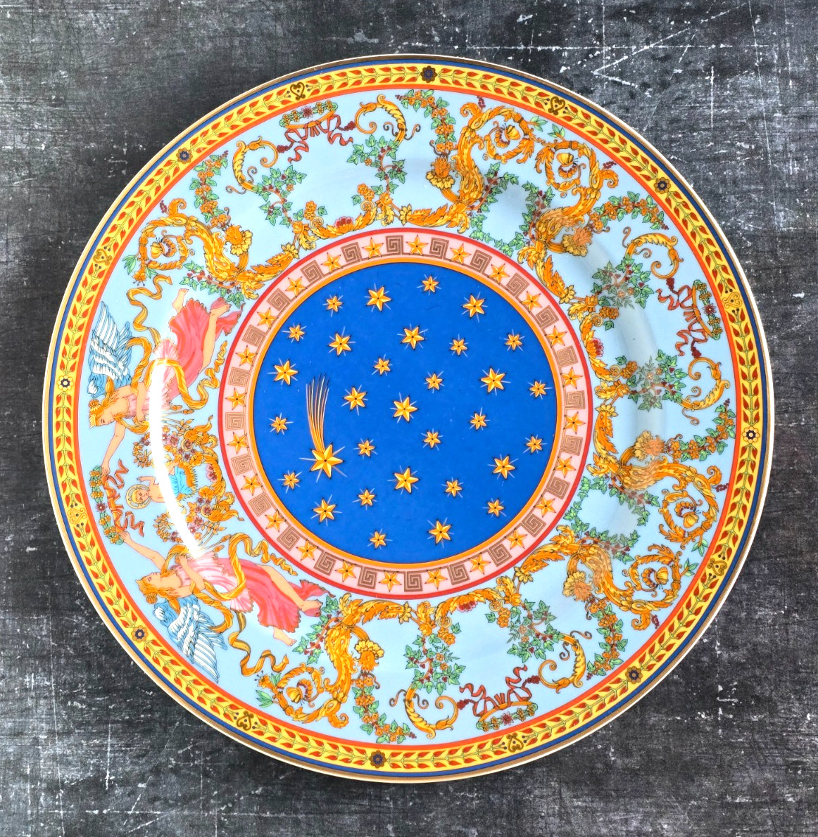 Nativity Rosenthal Versace 1997 Christmas Wall Plate-Vintage Excellent Condition