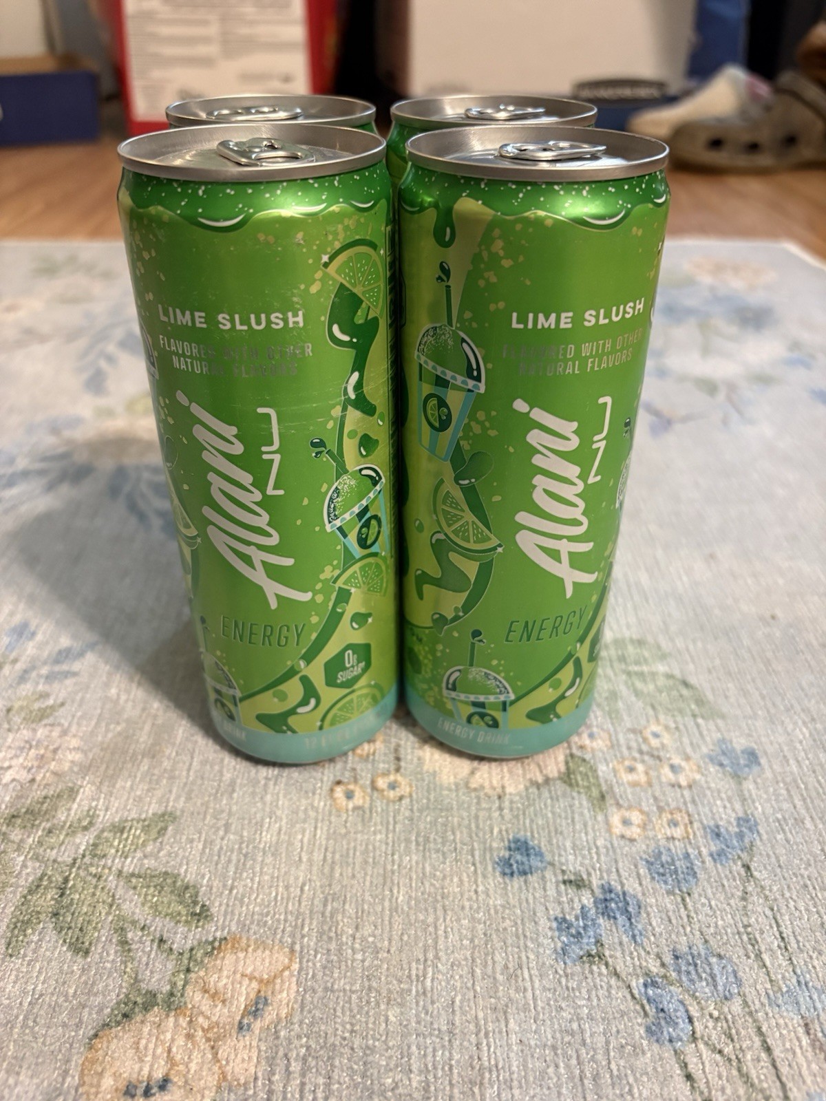 4 Pack - Alani Lime Energy Drink Limited Edition Flavor 4 Pack - Alani Lime Energy Drink Limited Edition Flavor