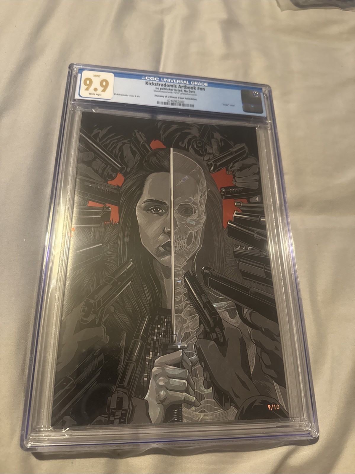Kickstradomis Artbook CGC 9.9 John Wick/ Ballerina Spot Foil #9/10
