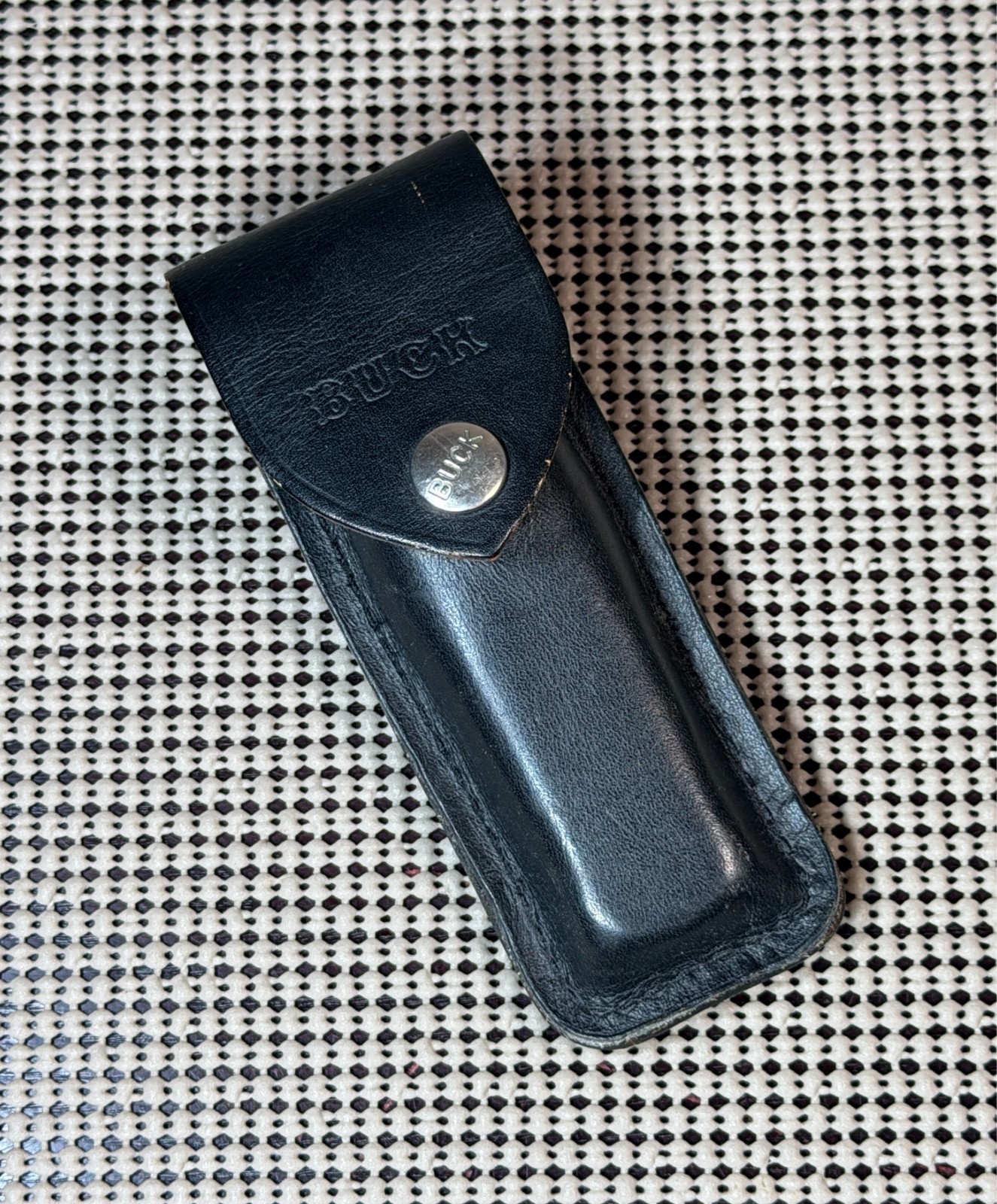 Vintage 1974 Buck 110 Folding Hunter Knife Belt Loop Sheath ONLY