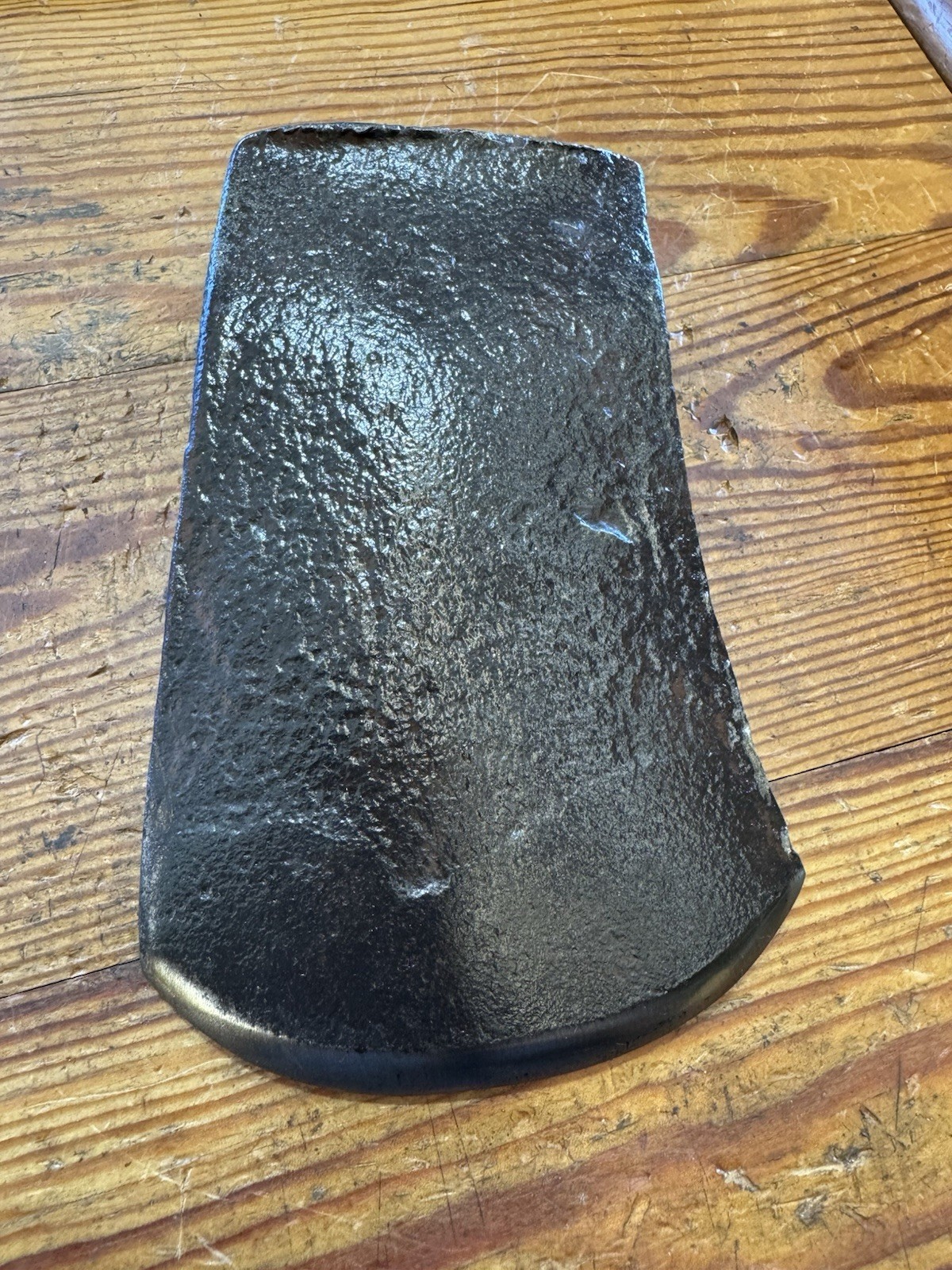 Vintage 1800’s Pancake Style Single Bit Axe Head 3lb 6oz (410)