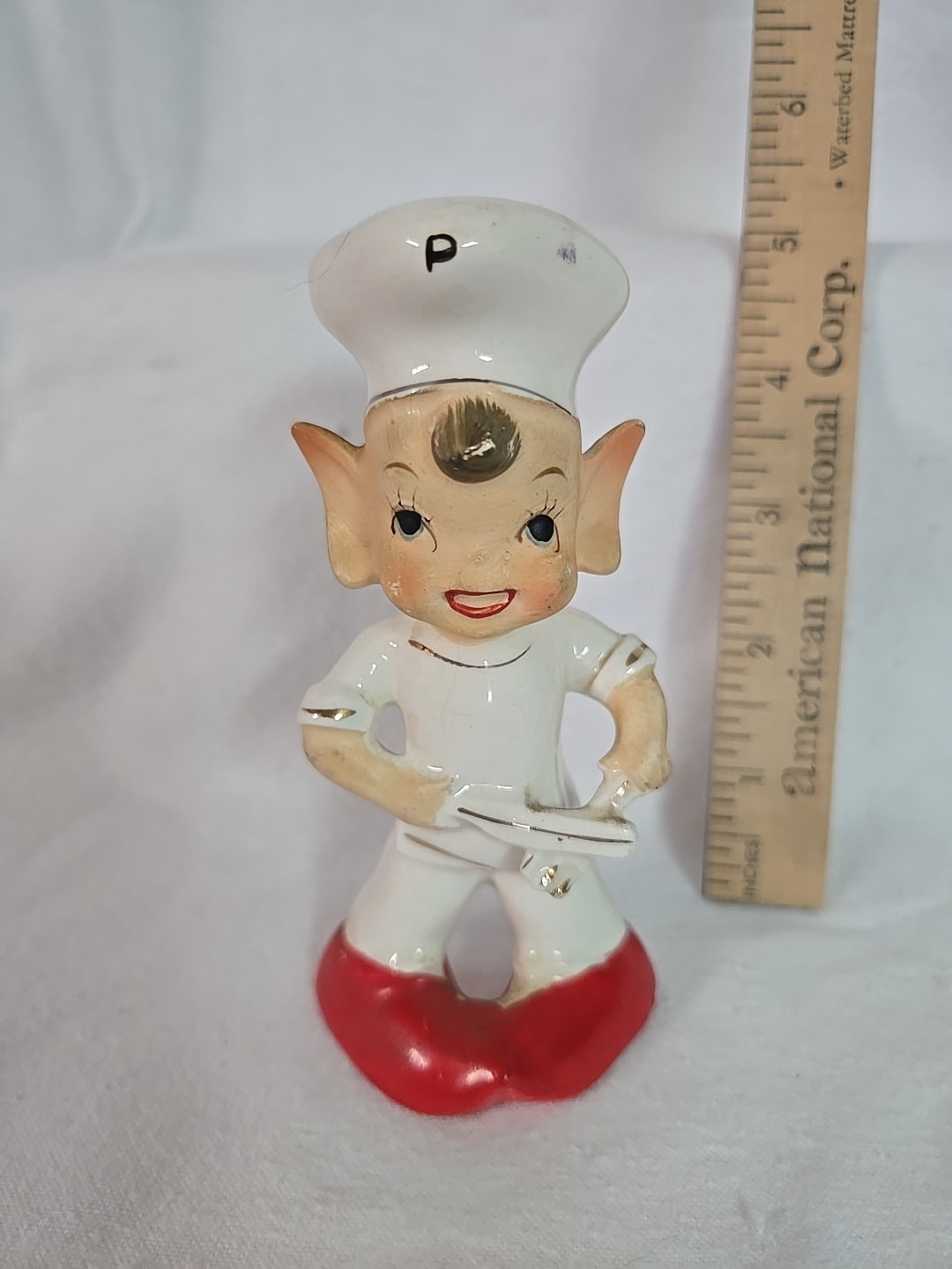 Vintage And Rare Elf Pixie Pepper Shaker, mid century Relco Atom Japan Vintage And Rare Elf Pixie Pepper Shaker, mid century Relco Atom Japan