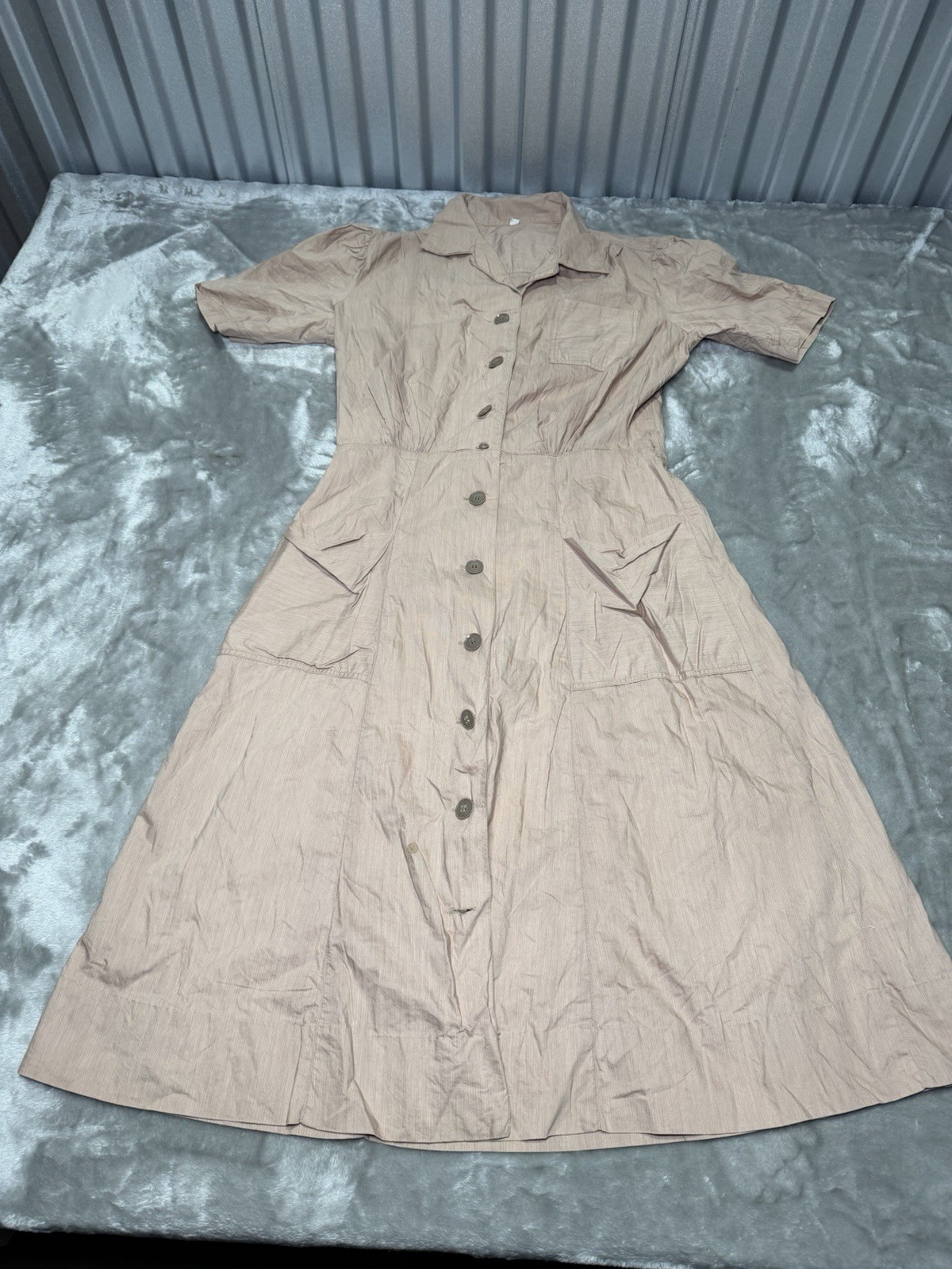 WWII Wac Technician Dress Size 18 WWII 1940s Hospital