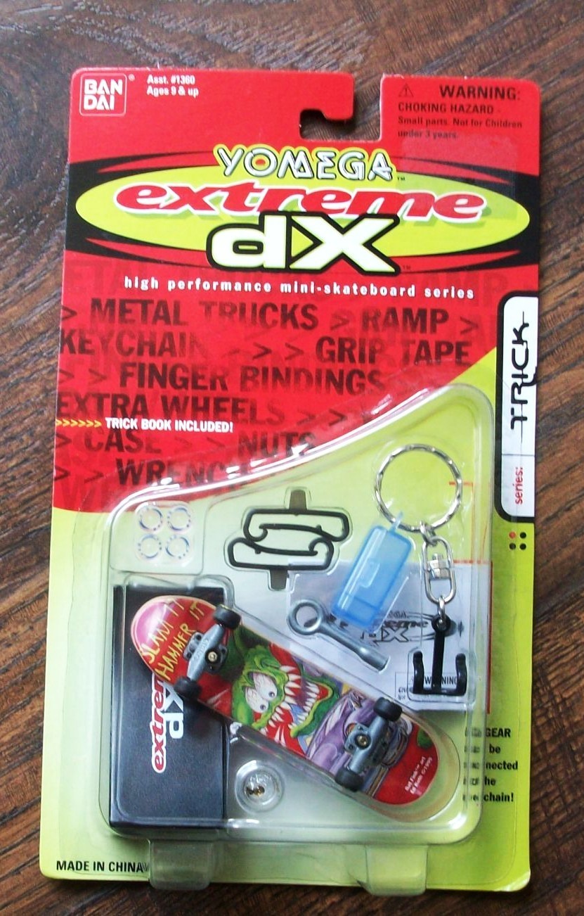 Rare Vintage 1999 Bandai Yomega Extreme DX Ed Roth Rat Fink Mini Skateboard NIP