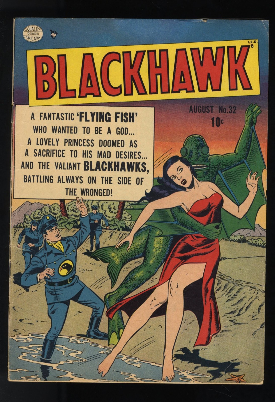 Blackhawk #32 FN 6.0 DC Comics 1950
