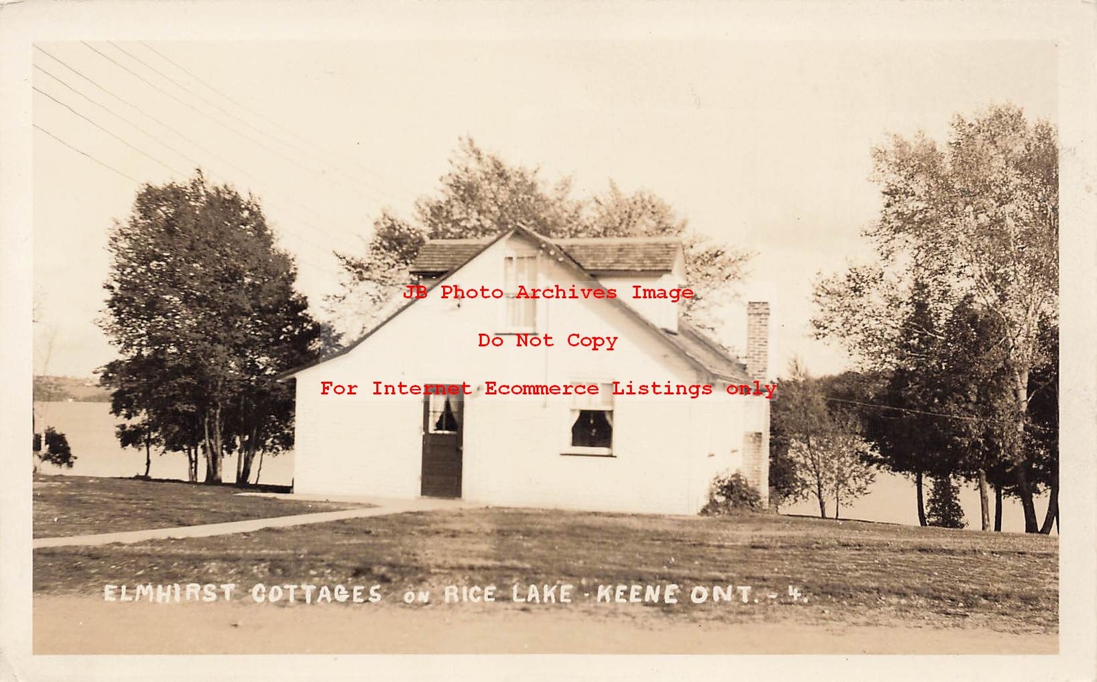 Canada, Ontario, Keene, RPPC, Elmhurst Cottages, Exterior View, Photo No 4 Canada, Ontario, Keene, RPPC, Elmhurst Cottages, Exterior View, Photo No 4