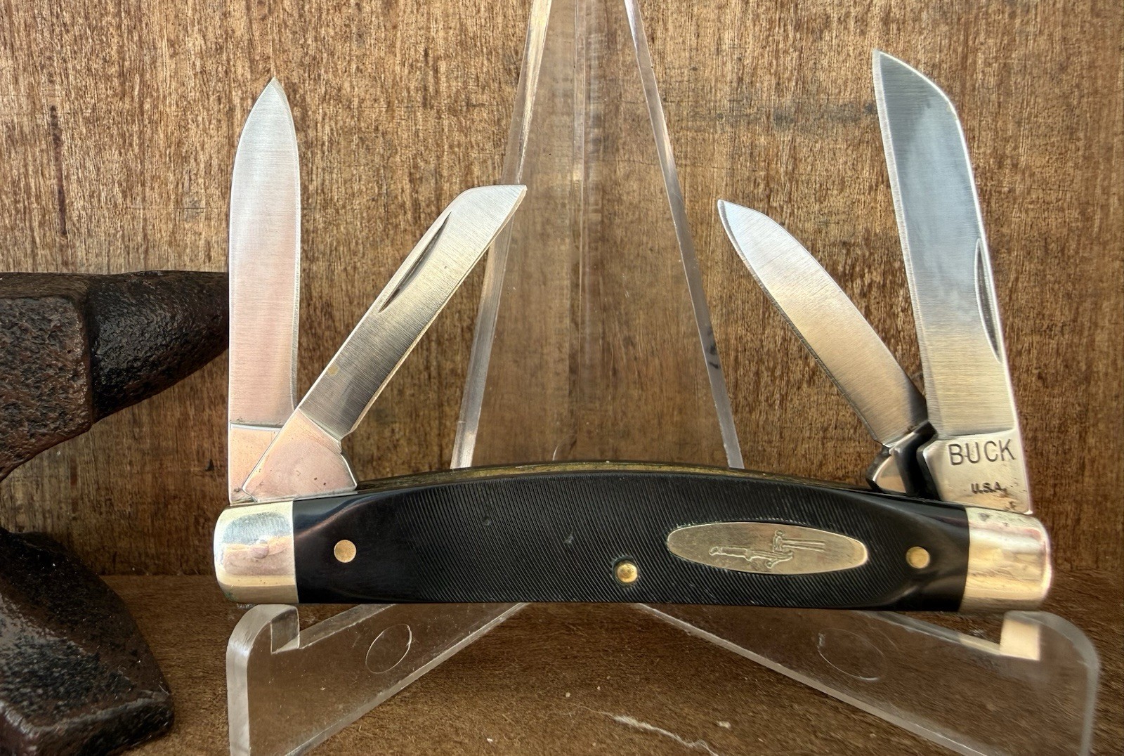 BUCK 322 CONGRESS • SMKW SPECIAL PRODUCTION • 3 1/2” Closed • Camillus Made 🇺🇸