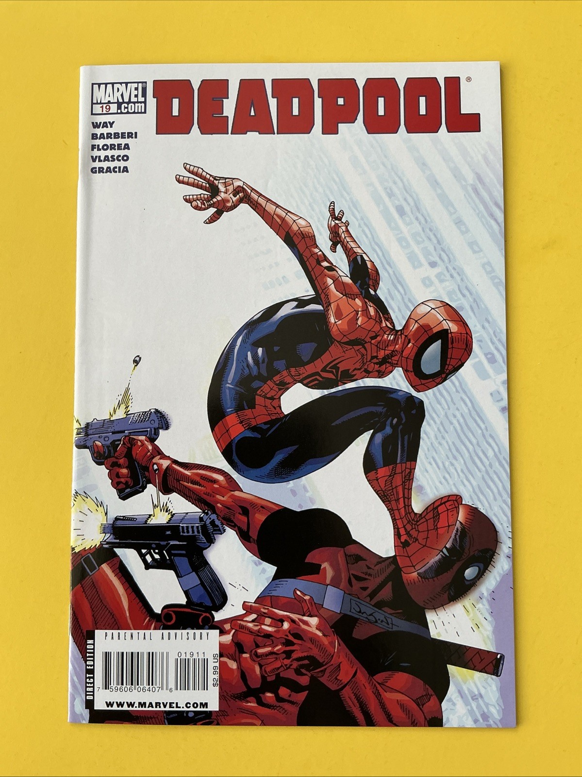 Deadpool #19 (2010) 1st Print Spider-Man 2nd Hit Monkey Marvel Daniel Way Deadpool #19 (2010) 1st Print Spider-Man 2nd Hit Monkey Marvel Daniel Way