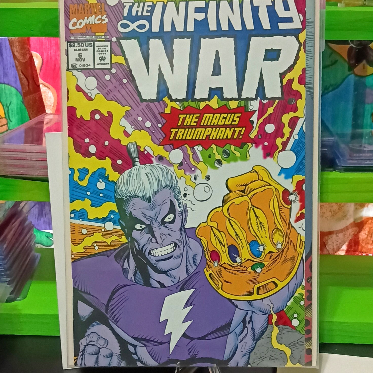 Marvel Comics The Infinity War #6 (1992) Jim Starlin Ron Lim Thanos