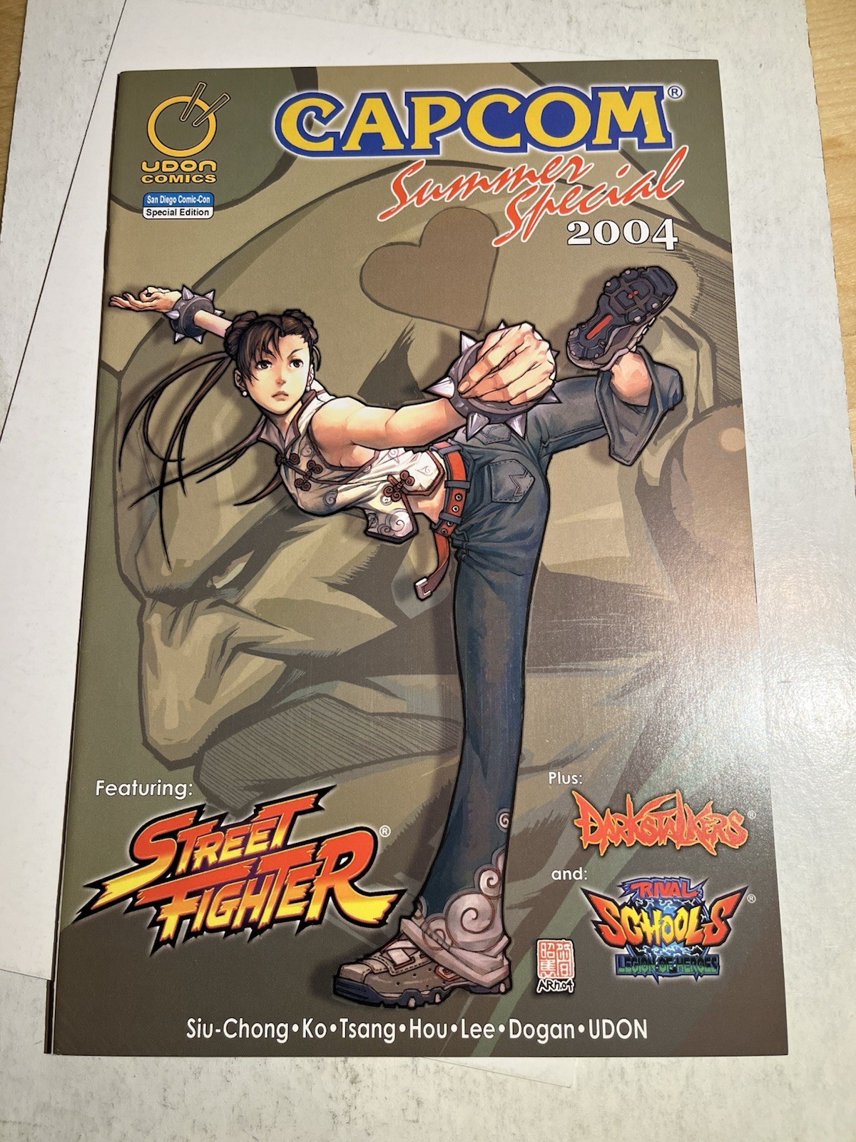 Capcom Street Fighter Summer Special 2004 Comic Book
