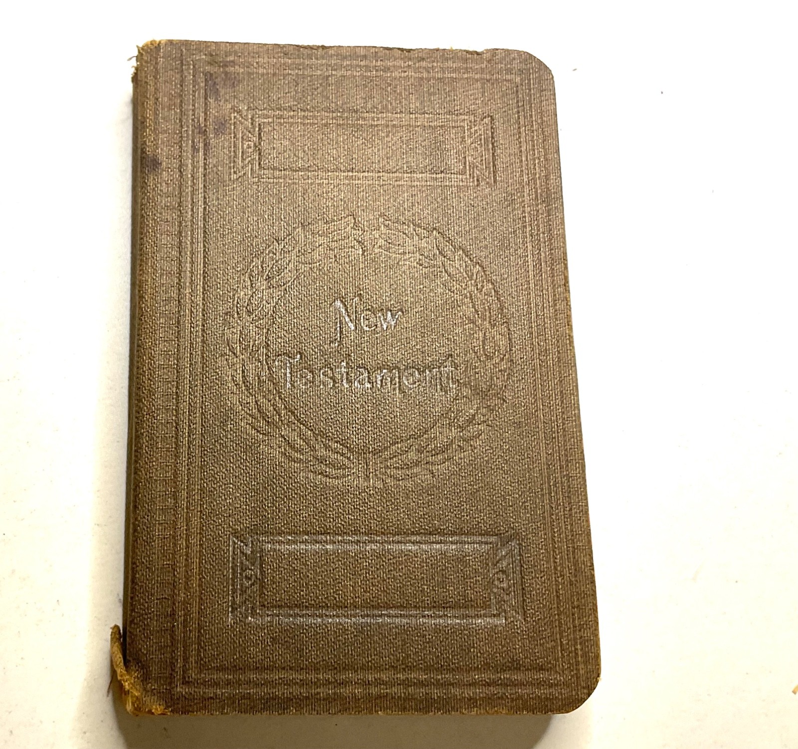 1919 Antique New Testament Bible American Bible Society KJV Pocket Edition