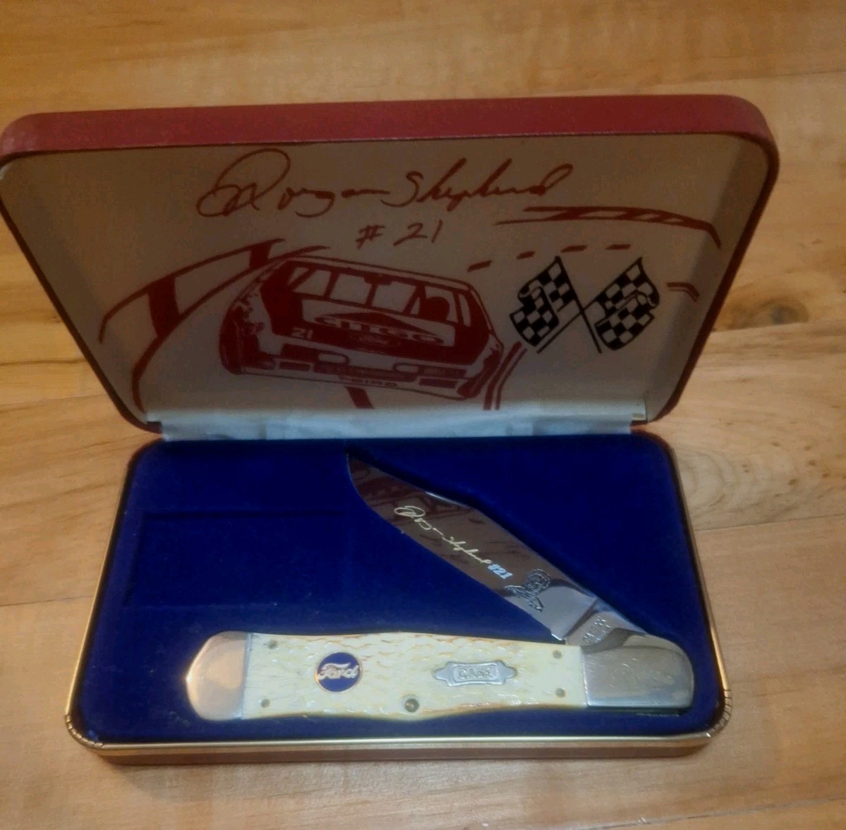 VNTG CASE XX KNIFE 1992 MORGAN SHEPHERD PROTO LARGE COKE BOTTLE BWC61050 SS VNTG CASE XX KNIFE 1992 MORGAN SHEPHERD PROTO LARGE COKE BOTTLE BWC61050 SS