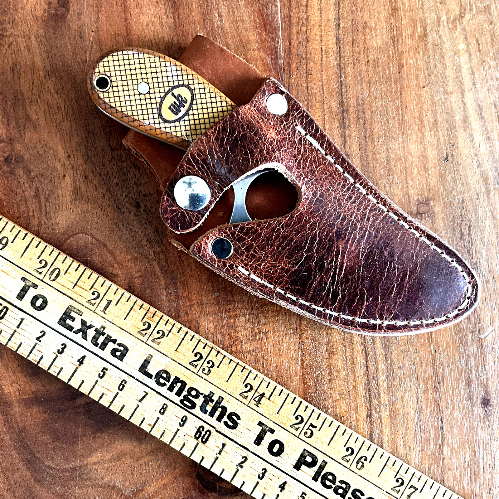 Whiteknuckler Brand Fixed Blade Knife Steel Blade With Original Scabbard Whiteknuckler Brand Fixed Blade Knife Steel Blade With Original Scabbard