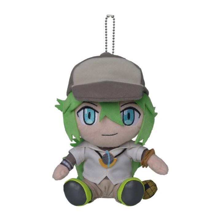NEW Pokemon Trainers N Pokemon Center Limited Plush Doll tag