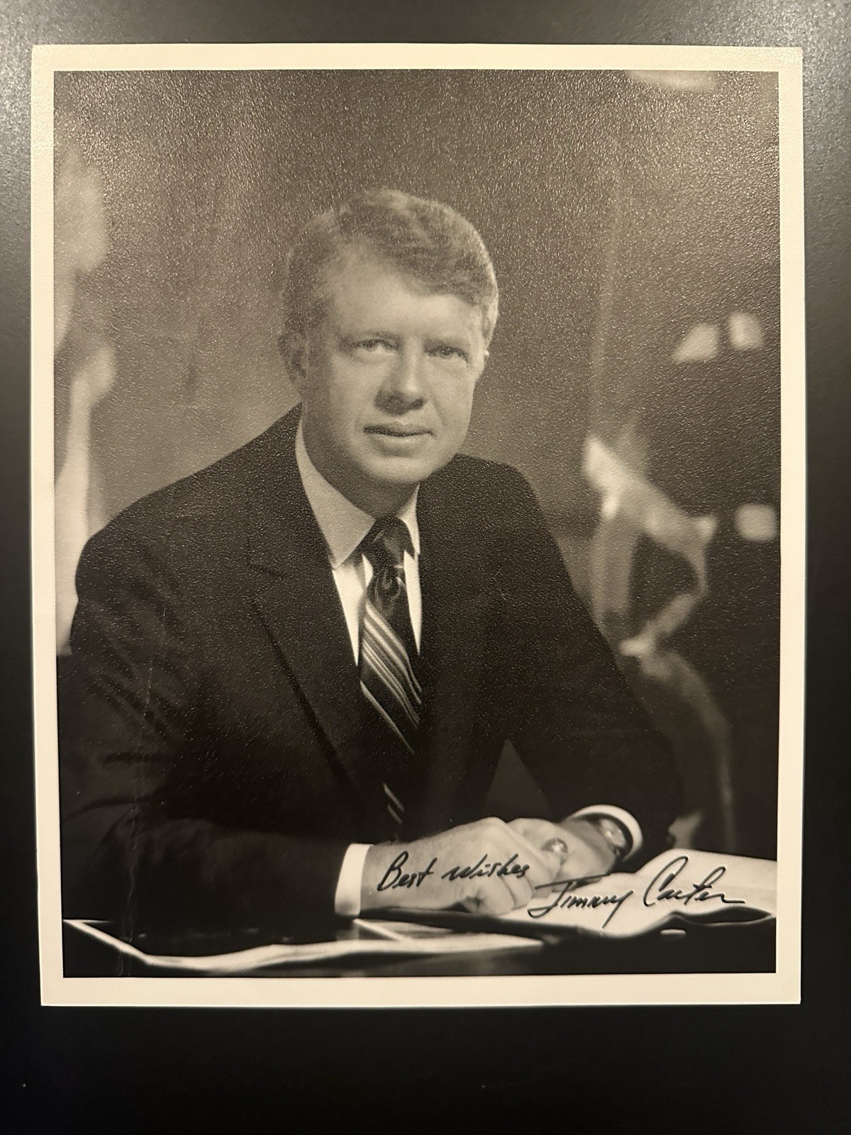 Jimmy Carter Signed 8x10 Photo Autographed 1972 Early Governor Full Signature Jimmy Carter Signed 8x10 Photo Autographed 1972 Early Governor Full Signature