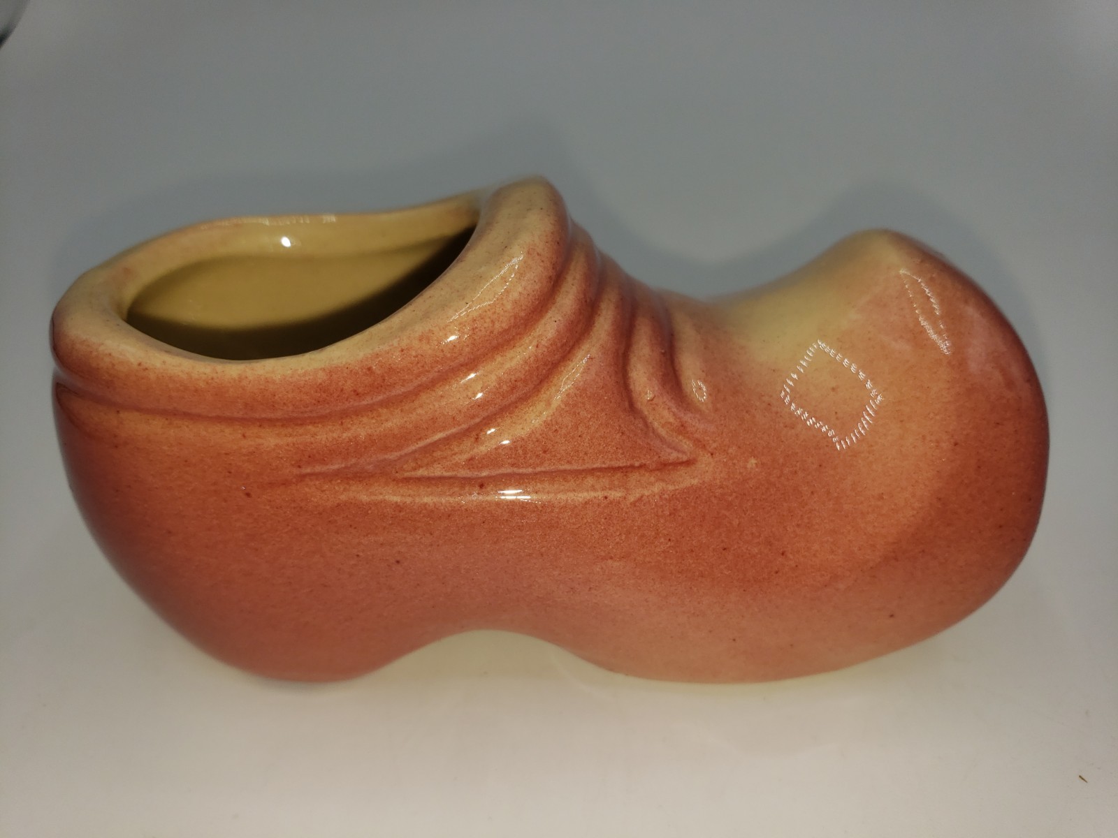 Vintage Pink Pottery Shoe Planter 1950\'s Succulents